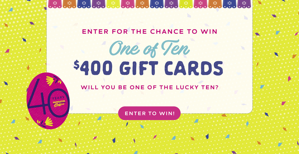 $400 Gift Card Giveaway