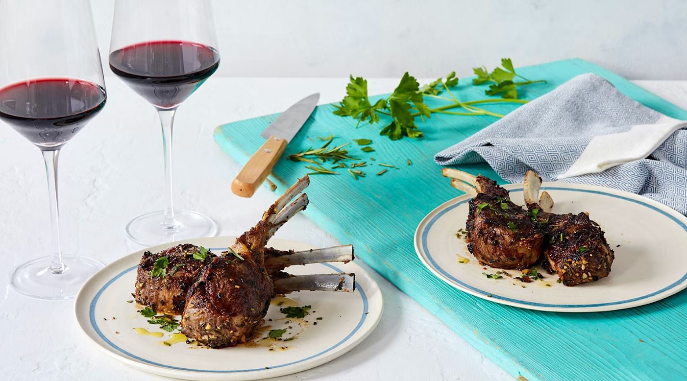 Grilled Lamb Chops - Dinner at the Zoo